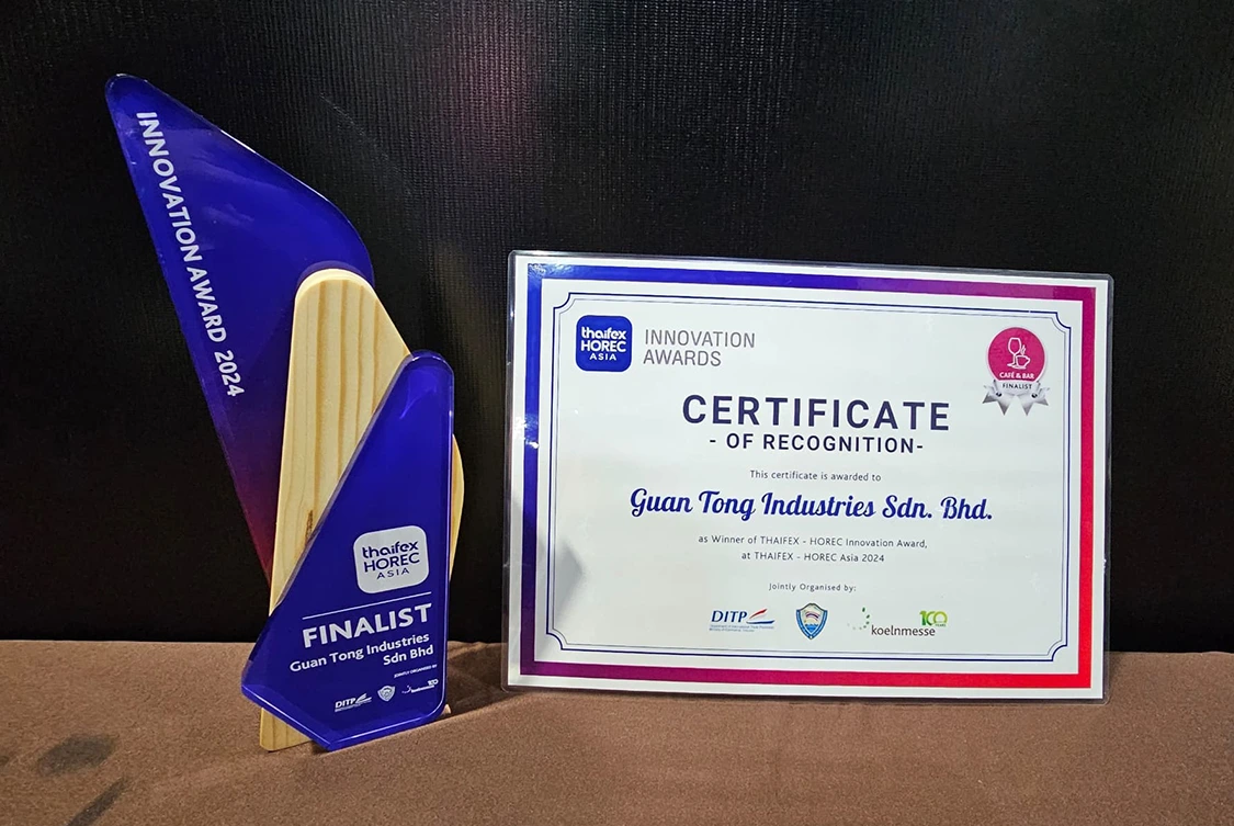 BlackMo’s Innovation award at Thaifex-Horec 2024 image data.